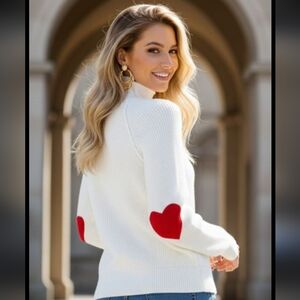 *Chicwich Heart and Soul Patched Knit Sweater